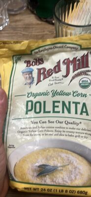 Yellow Corn Organic Polenta, Yellow Corn