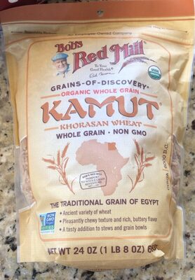 Organic Whole Grain Kamut Khorasan Wheat, Whole Grain