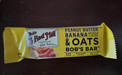Peanut Butter Banana & Oats Flavored Bob's Bar, Peanut Butter Banana & Oats