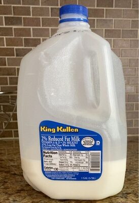 2% Reduced Fat Milk