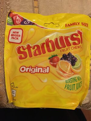 Original Cherry, Orange, Strawberry & Lemon Fruit Chews, Original
