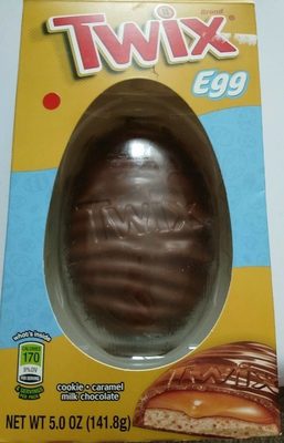 Caramel, Milk Chocolate Cookie Egg, Caramel, Milk Chocolate