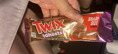 Caramel, Milk Chocolate Cookie Ghosts, Caramel, Milk Chocolate