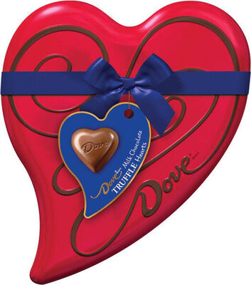 Milk Chocolate Truffle Hearts, Milk Chocolate