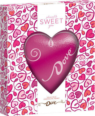 Solid Milk Chocolate Heart, Solid Milk Chocolate