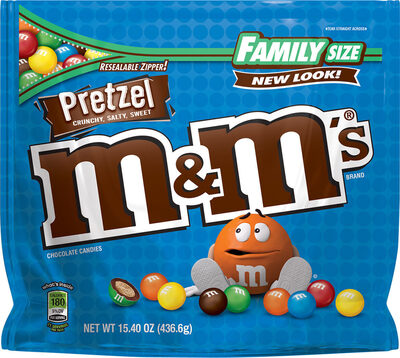 Pretzel Crunchy, Salty, Sweet Chocolate Candies, Pretzel