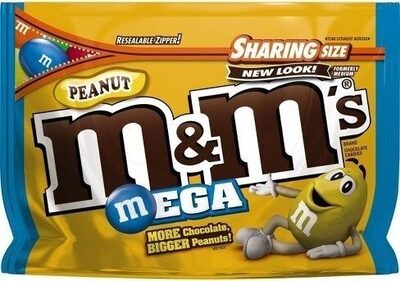 Peanut Mega Chocolate Candies, Peanut
