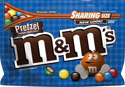 Pretzel Crunchy, Salty, Sweet Chocolate Candies, Pretzel