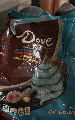 Milk Chocolate, Dark Chocolate, Caramel & Milk Chocolate Springtime Mix Promises, Milk Chocolate, Dark Chocolate, Caramel & Milk Chocolate