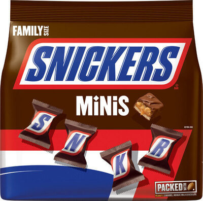 Peanuts, Caramel, Nougat, Milk Chocolate Minis, Peanuts, Caramel, Nougat, Milk Chocolate