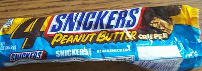 Peanut Butter Crisper Crisp Rice, Milk Chocolate, Caramel, Peanuts Bar, Peanut Butter Crisper