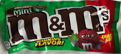 Crunchy Mint Chocolate Candies, Crunchy Mint