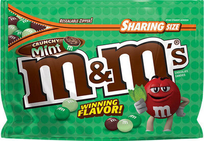 Crunchy Mint Chocolate Candies, Crunchy Mint