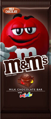 Milk Chocolate Candies Bar With Minis, Milk Chocolate
