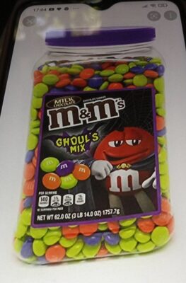 Milk Chocolate Ghoul's Mix Candies, Milk Chocolate