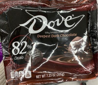 Deepest Dark Chocolate 82% Cacao Promises, Deepest Dark Chocolate