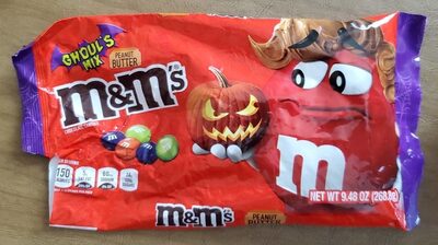 Peanut Butter Ghoul's Mix Chocolate Candies, Peanut Butter