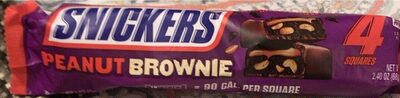 Peanut Brownie, Milk Chocolate, Caramel Squares, Peanut Brownie