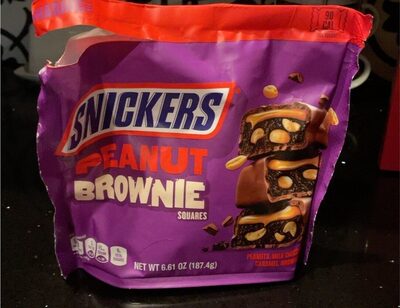 Peanut Brownie, Milk Chocolate, Caramel Squares, Peanut Brownie