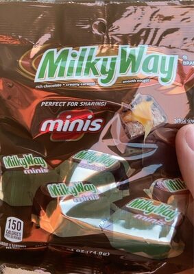 Rich Chocolate Creamy Caramel Smooth Nougat Minis Bar, Rich Chocolate Creamy Caramel Smooth Nougat