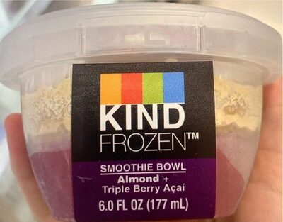 Smoothie Bowl Almond + Triple Berry Acai, Almond + Triple Berry Aa