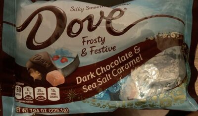 Dark Chocolate & Sea Salt Caramel Frosty & Festive Promises, Dark Chocolate & Sea Salt Caramel
