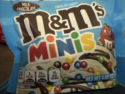 Milk Chocolate Candies Minis, Milk Chocolate