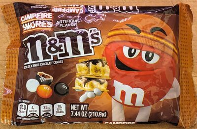 Campfire S'Mores Chocolate & White Chocolate Candies, Campfire S'Mores