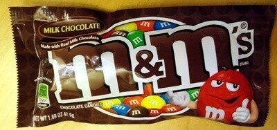 M&M's, Chocolate Candies, Milk Chocolate, Milk Chocolate