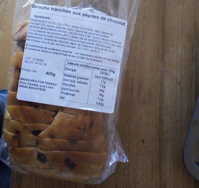 Le Chef Patissier, Chocolate Chips Brioche