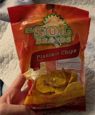 Spicy With Lime Plantain Chips, Lime