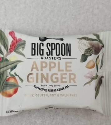 Apple Ginger Handcrafted Almond Butter Bar, Apple Ginger