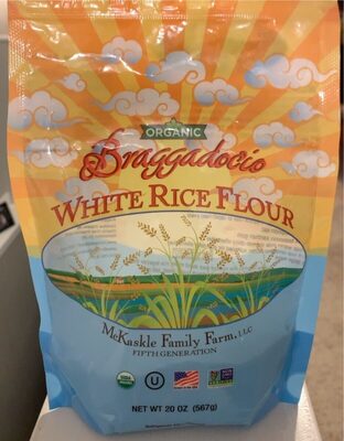 Braggadocio White Rice Flour