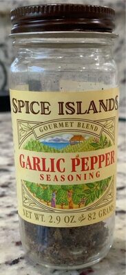 Spice Islands, Gourmet Blends, Seasoning, Garlic Pepper, Garlic Pepper