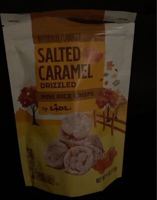 Salted Caramel Drizzled Mini Rice Crisps, Salted Caramel