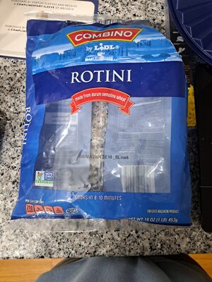 Enriched Macaroni Product, Rotini