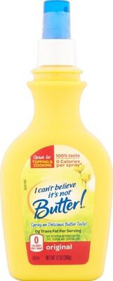 I Can'T Believe It's Not Butter!, Cooking Spray, Original