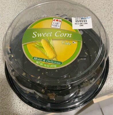 Sweet Corn Bundt Cake, Sweet Corn