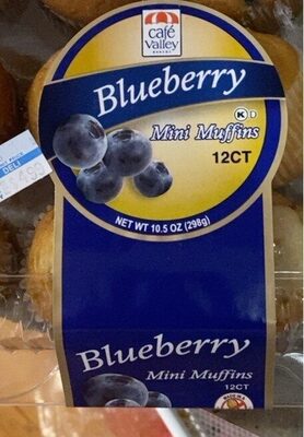 Blueberry Mini Muffins, Blueberry