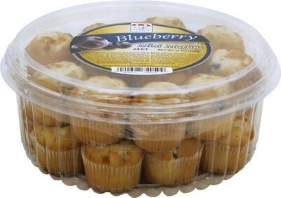 Blueberry Mini Muffins, Blueberry