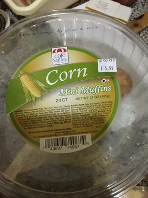 Corn Mini Muffins, Corn