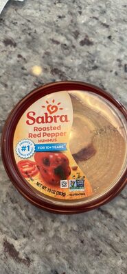 Roasted Red Pepper Hummus, Roasted Red Pepper
