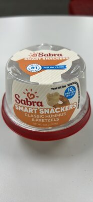Classic Hummus With Pretzels