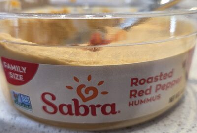 Roasted Red Pepper Hummus, Roasted Red Pepper