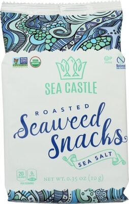 Roasted Seaweed Sea Salt Snacks, Roasted Seaweed
