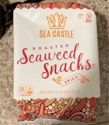 Spicy Roasted Seaweed Snacks, Spicy