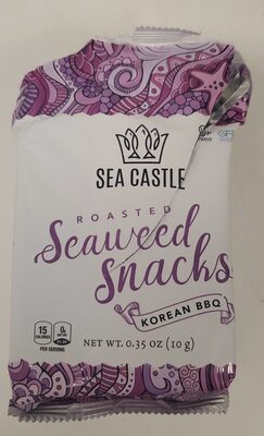 Roasted Korean BBQ Seaweed Snacks, Roasted Korean BBQ