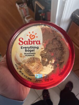 Everything Bagel Seasoned Hummus