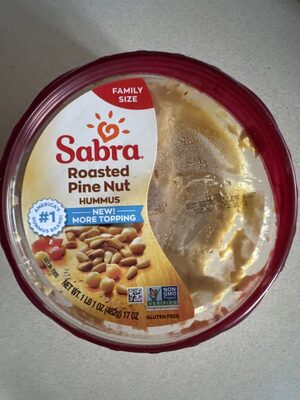 Roasted Pine Nut Hummus, Roasted Pine Nut