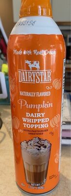 Pumpkin Flavored Whipped Topping, Pumpkin